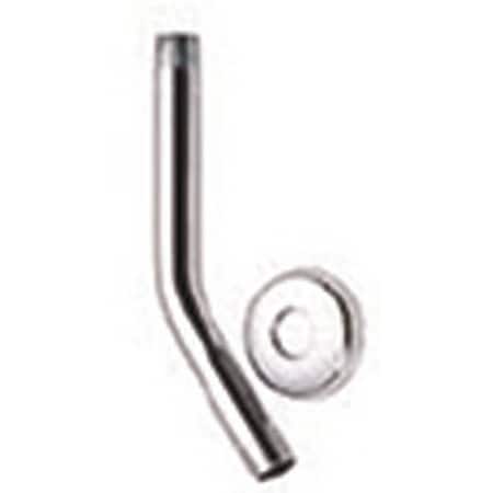 Premier 8 in. Shower Arm with Flange in Chrome 3582274